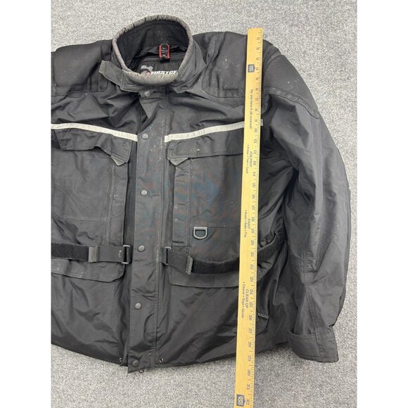 Firstgear Kilimanjaro Jacket Mens 3XL Black Motorcycle Adventure Touring Riding - Picture 5 of 8